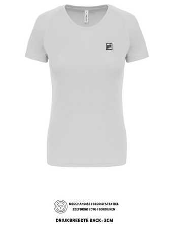 PR:SNL - Sport T-shirt PROACT. - WOMEN WHITE