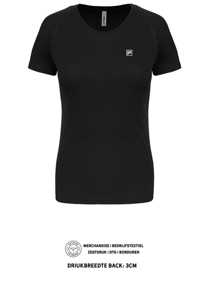 PR:SNL - Sport PROACT. T-shirt - WOMEN BLACK